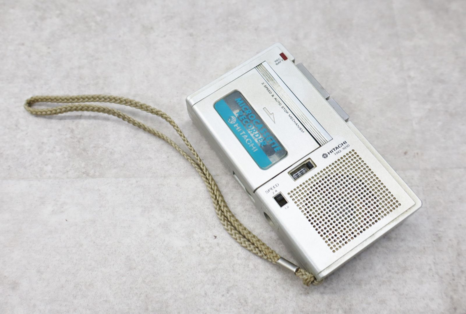 ∵昭和レトロ 現状販売｜マイクロカセットレコーダー｜HITACHI 日立