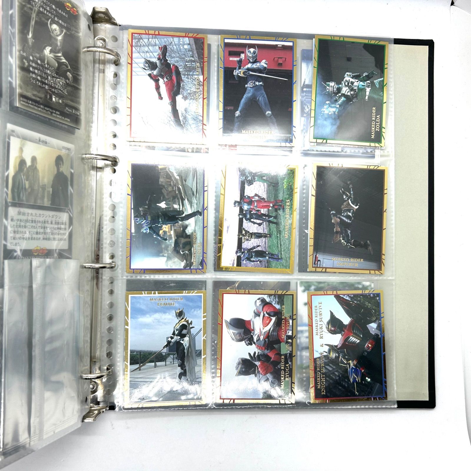 仮面ライダー龍騎DVD全15巻 特典カードホルダー カード多数 - メルカリ