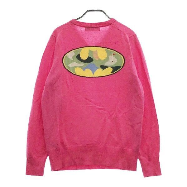 MARK&LONA マークアンドロナ ×BATMAN カシミヤ ニットセーター ピンク