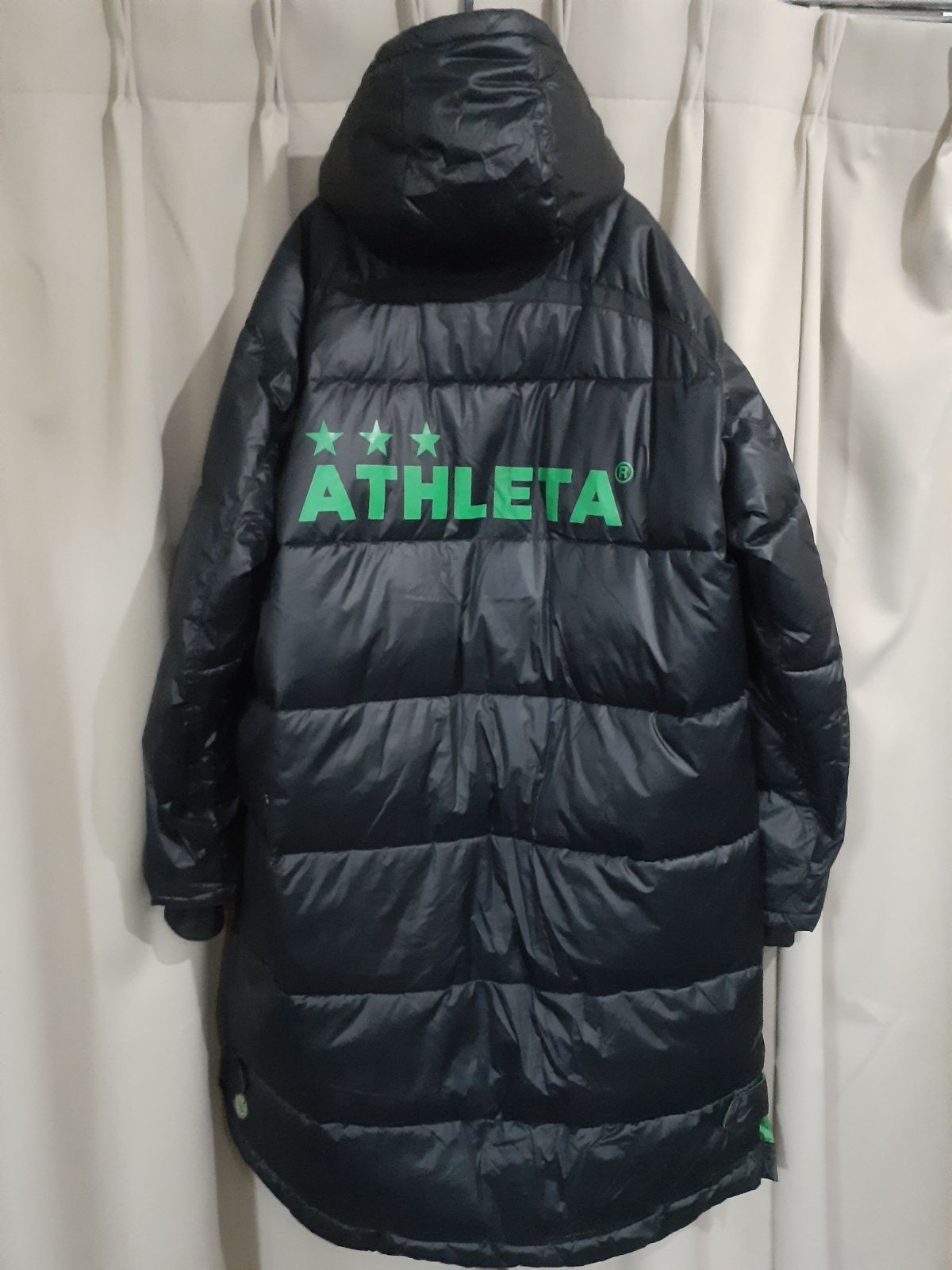 希少 ATHLETA アスレタ 東京ヴェルディ Verdy 選手支給 ベンチコート