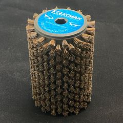 ロトブラシ3点＋シャフトセット（馬毛、ブロンズ、ナイロン、ハンドル