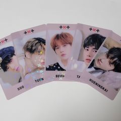 TXT 公式 トレカ キラキラ クリア コンプ - メルカリ