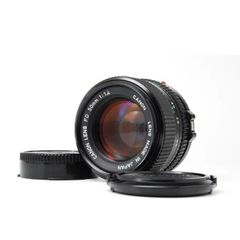 Canon New FD 50mm F1.4 標準レンズ MF 美品 近接良好 光学カビ・曇り