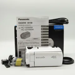 2026年最新】(中古品)Panasonic デジタル4Kビデオカメラ VX980M 64GB