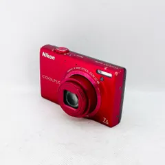 極美品】Nikon COOLPIX S6100 レッド 箱付 11032 2026年最新】nikon