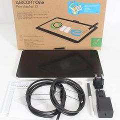 美品】Wacom One 12 USB-C Cable DTC121W0D ホワイト 液晶ペン