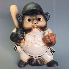 チョー縁起物❗信楽焼野球狸 高さ26cm - メルカリ