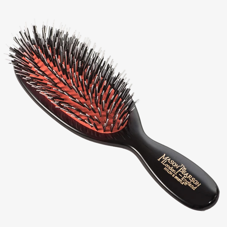 公式》英国伝統の最高級猪毛ヘアブラシ・メイソンピアソン