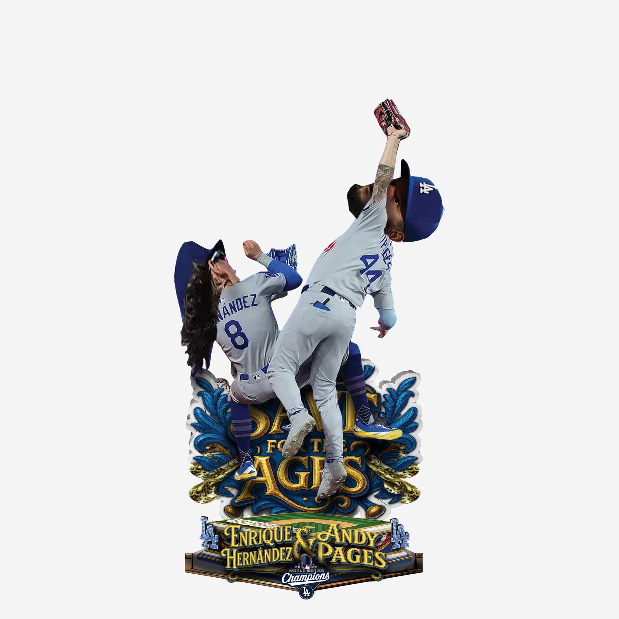Andy Pages Catch Over Kiké Hernandez Bobblehead in the Works: Shop