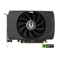 Zotac NVIDIA GeForce RTX 4060 Solo Single Fan 8GB GDDR6 PCIe 4.0