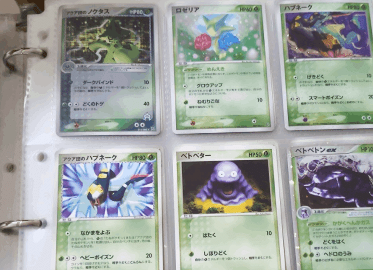 昔のポケカ ADV】ポケモンカードADVシリーズのコレクション状況を確認