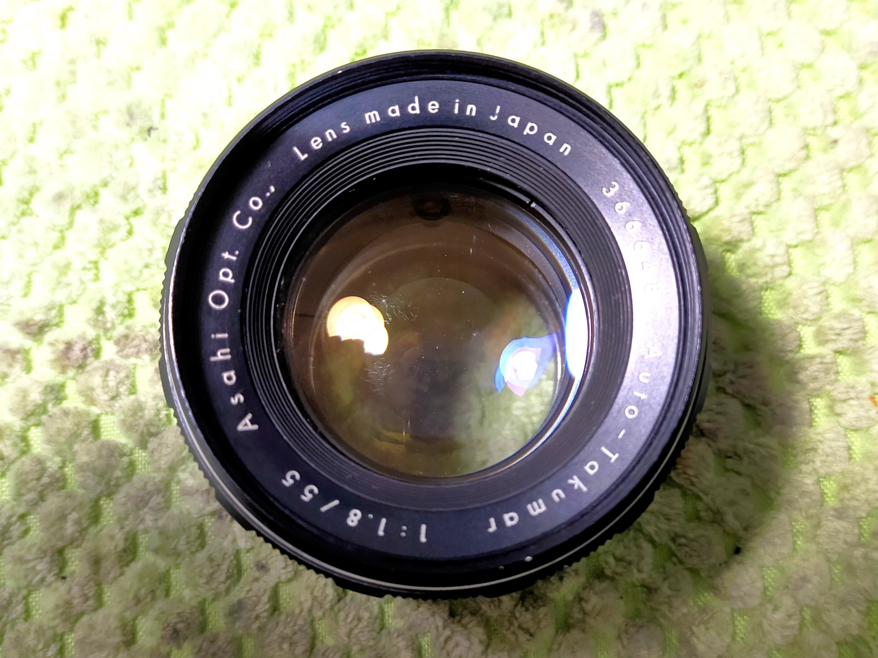 Pentax Auto Takumar 55mm F/1.8 後期型 プリセット絞りなし｜フィルム