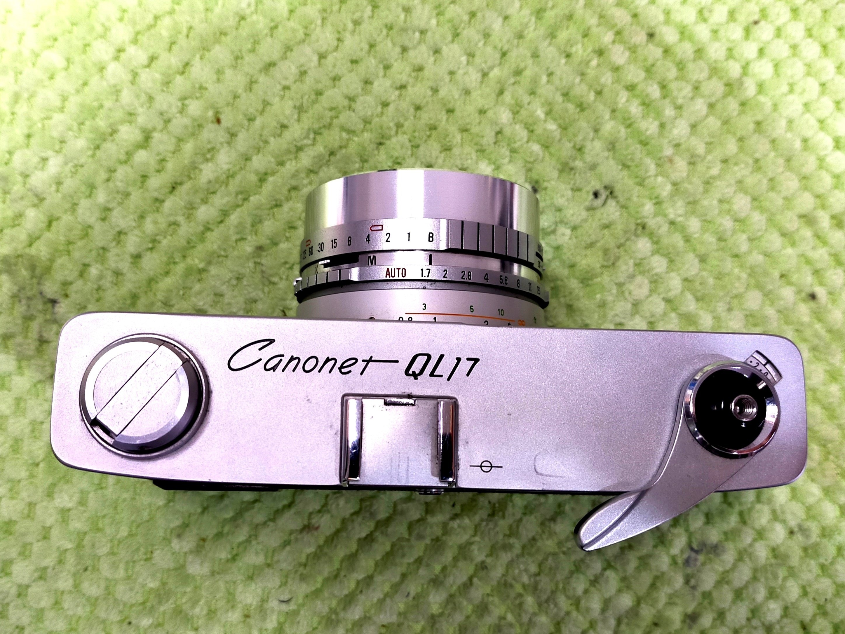 Canon Canonet QL17の分解｜フィルムカメラ修理のアクアカメラ