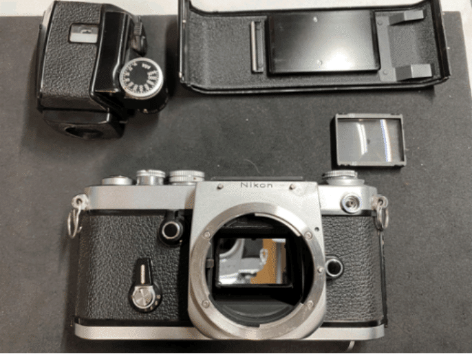 NIKON F2 フォトミック 分解（ミラーボックス分解・スローガバナー洗浄