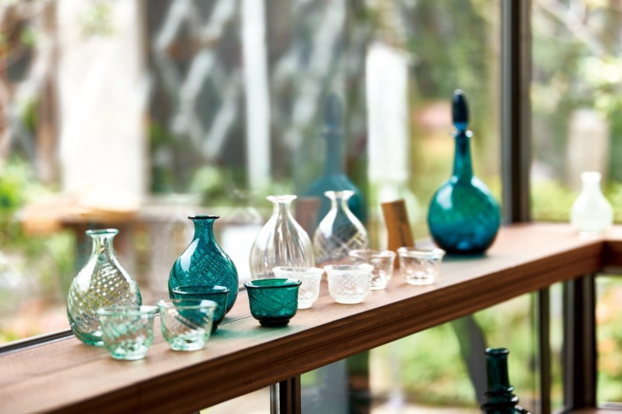 専用 おまとめ3点セット ガラス花瓶 置物 薬箱 専用 おまとめ3点