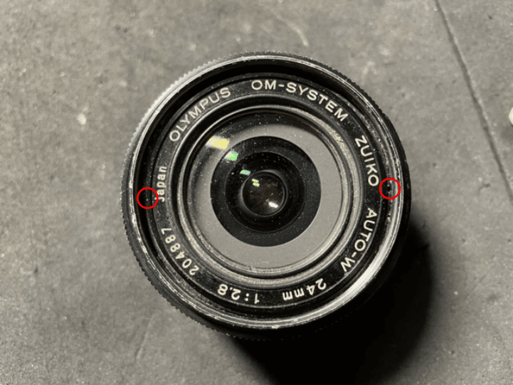 OLYMPUS OM-SYSTEM ZUIKO AUTO-W 24mm F2.8 分解｜FWP_office