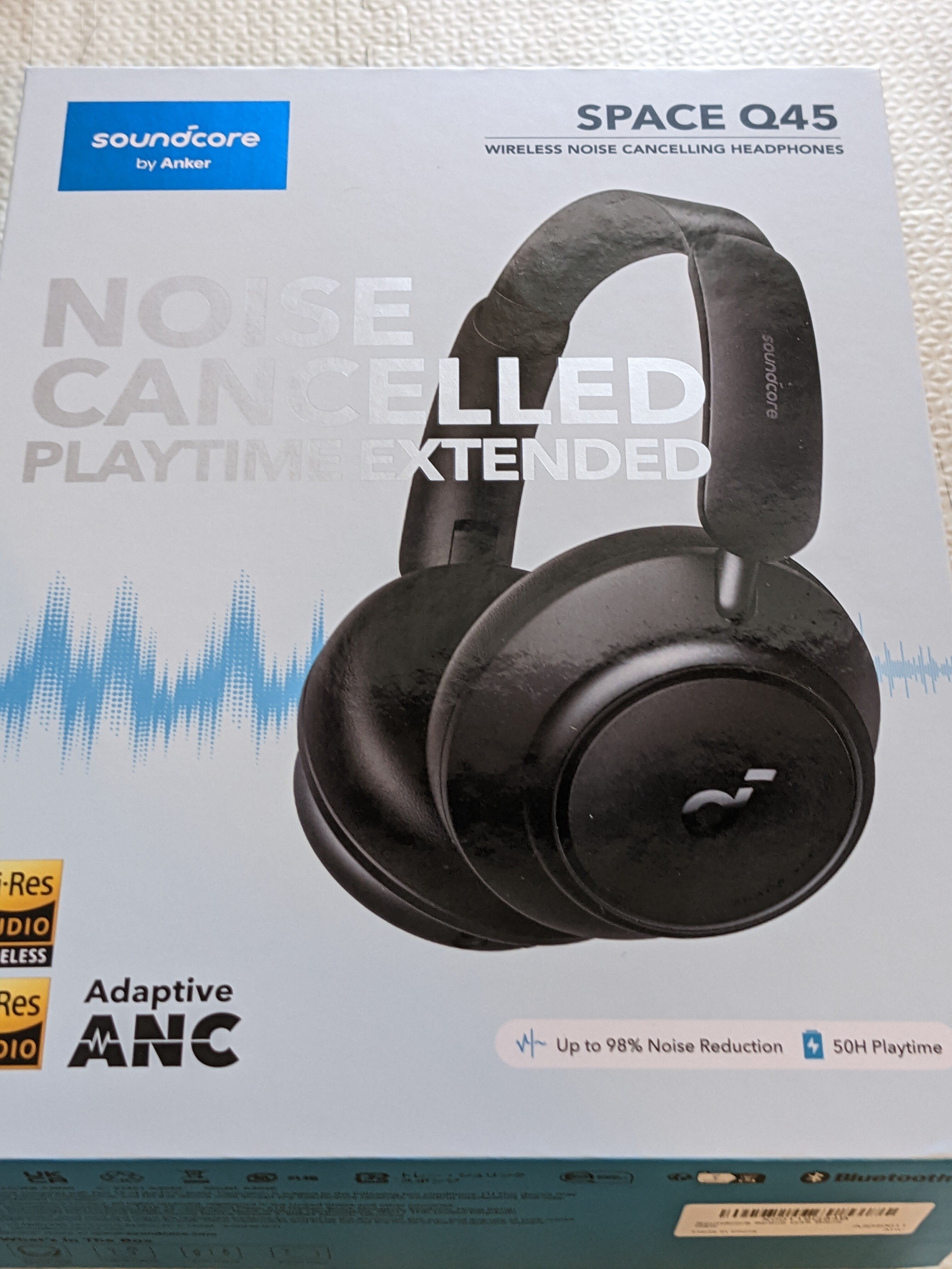 ヘッドホン( Anker Soundcore Space Q45 )買った｜こぶ