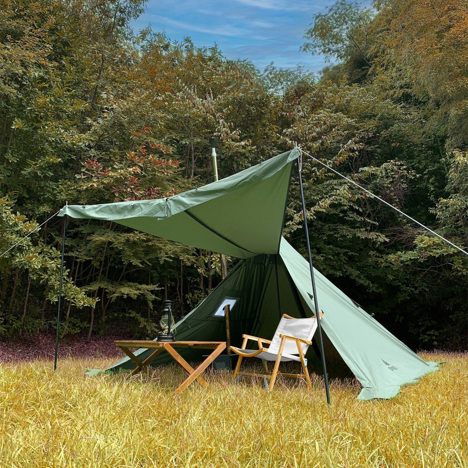 ソロピラミッドTC 悪い口コミと良い口コミ評判！ENBER ソロキャンプ用