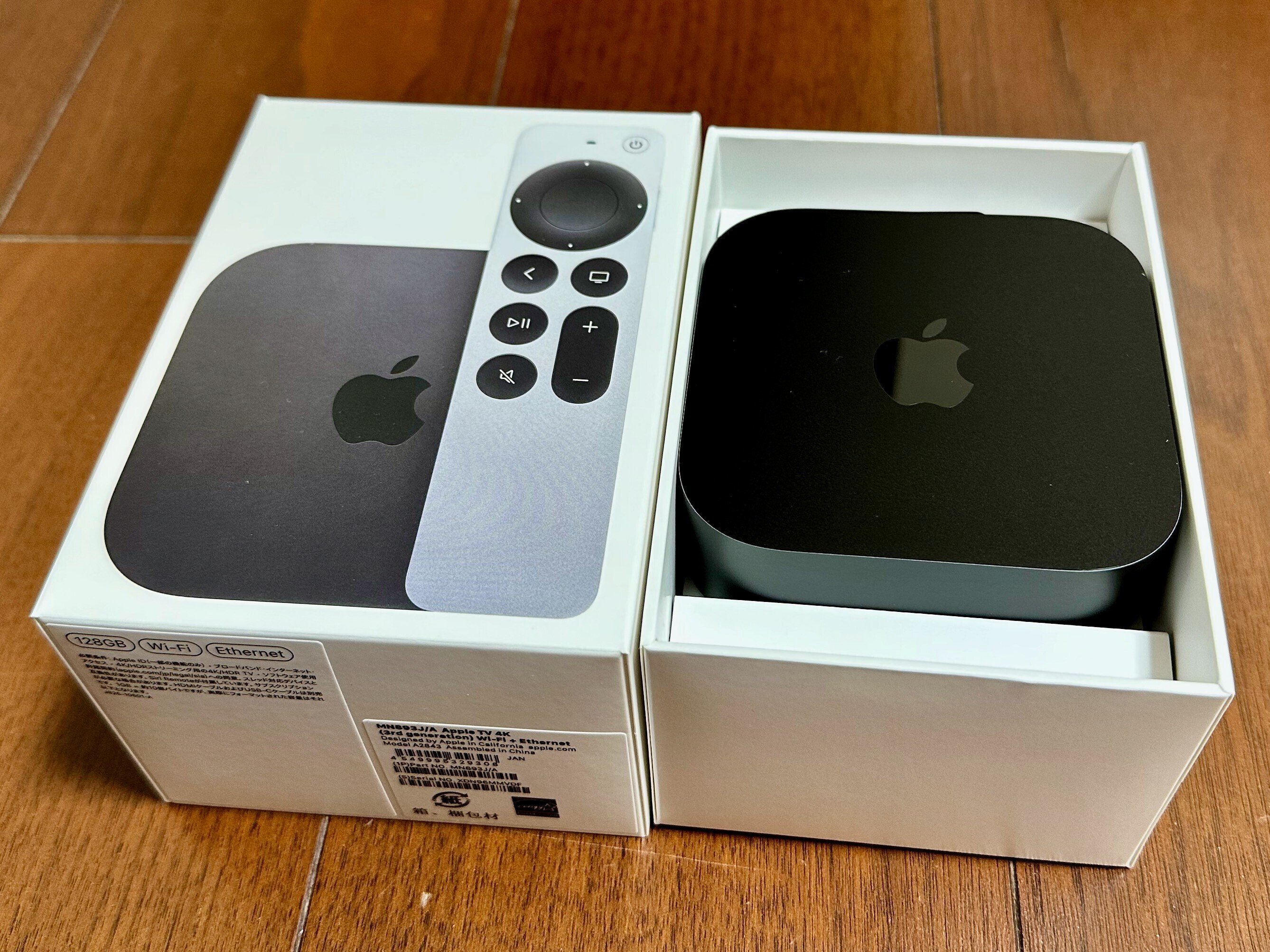 Apple TV 4K（第3世代）がやってきたので新・旧世代比較してみた