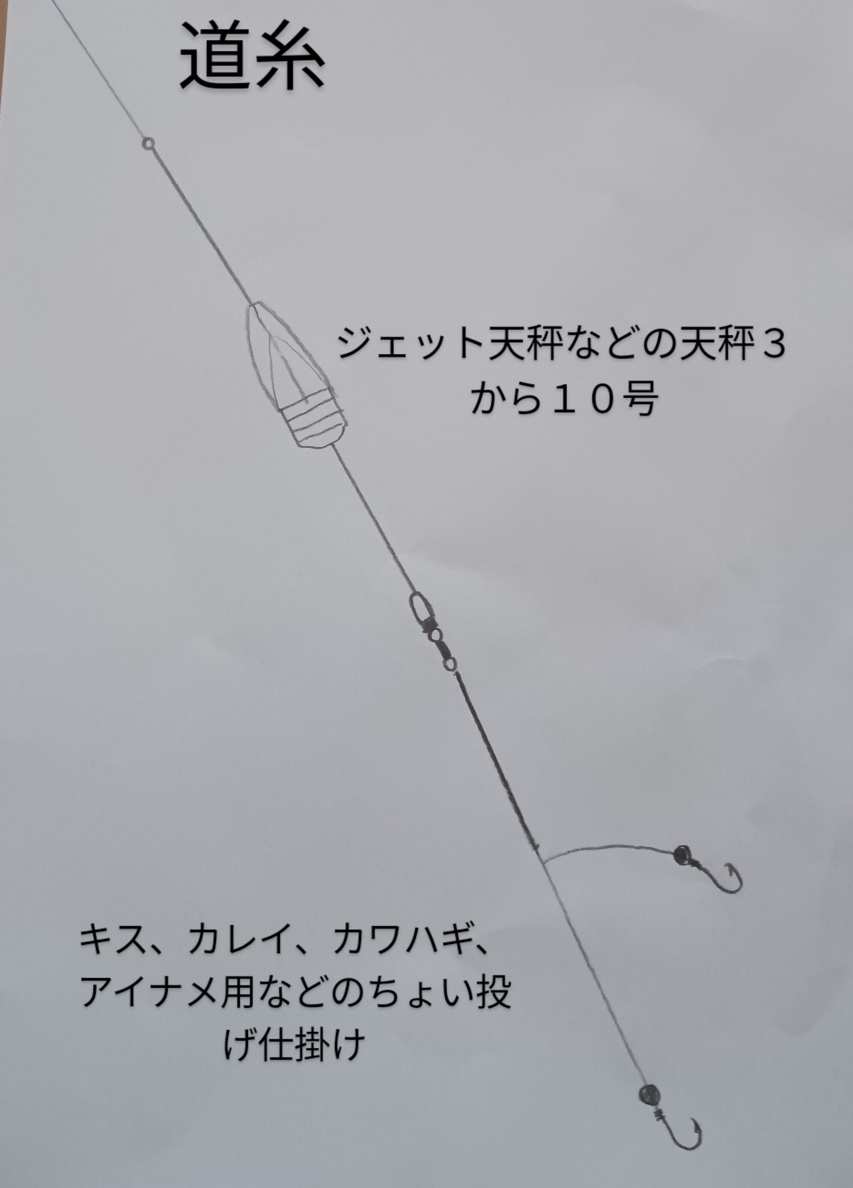 堤防や砂浜などでの気軽な釣り、チョイ投げ釣りの方法について詳しく