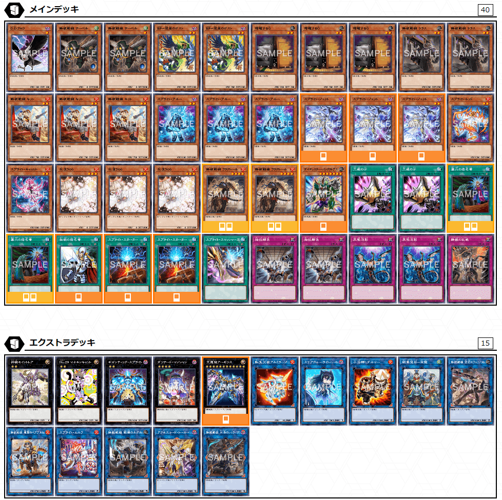 遊戯王】鉄獣戦線+スプライト【MD】｜te