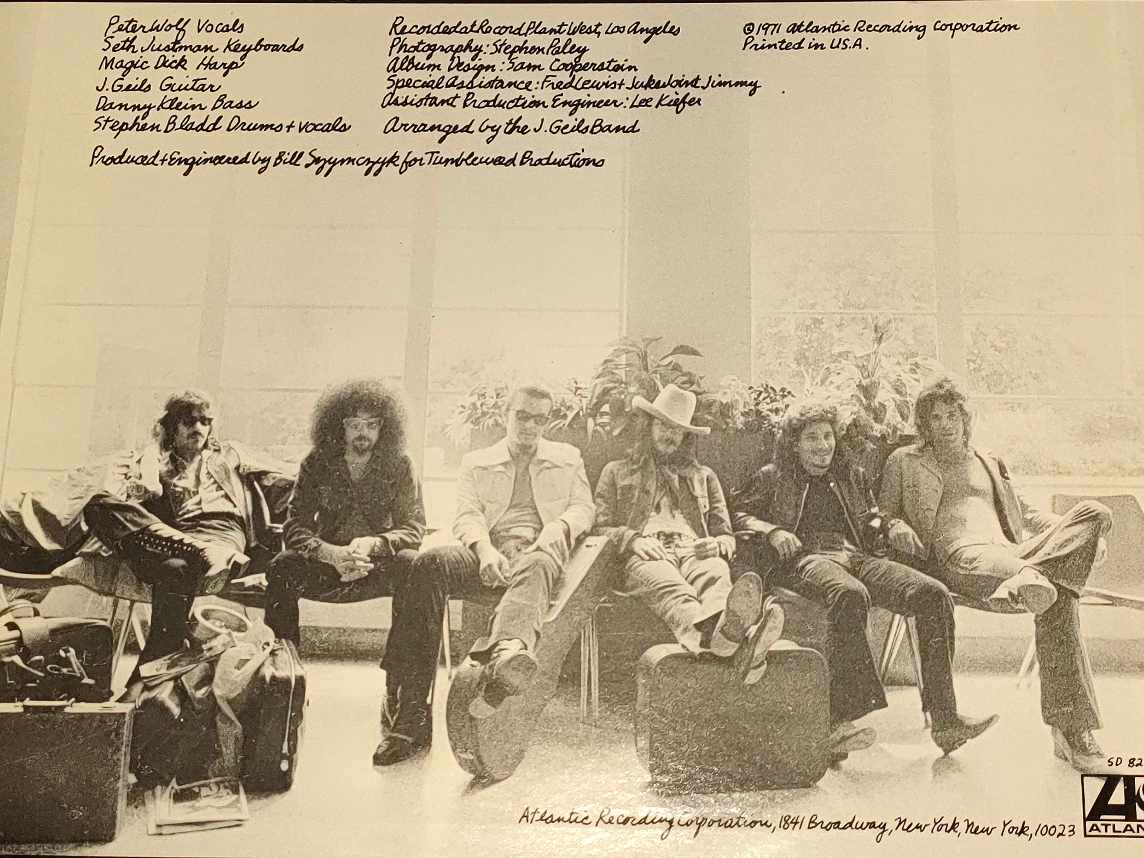 J.Geils Band初期3作品 〜黒人音楽をこよなく愛したド直球のロック魂