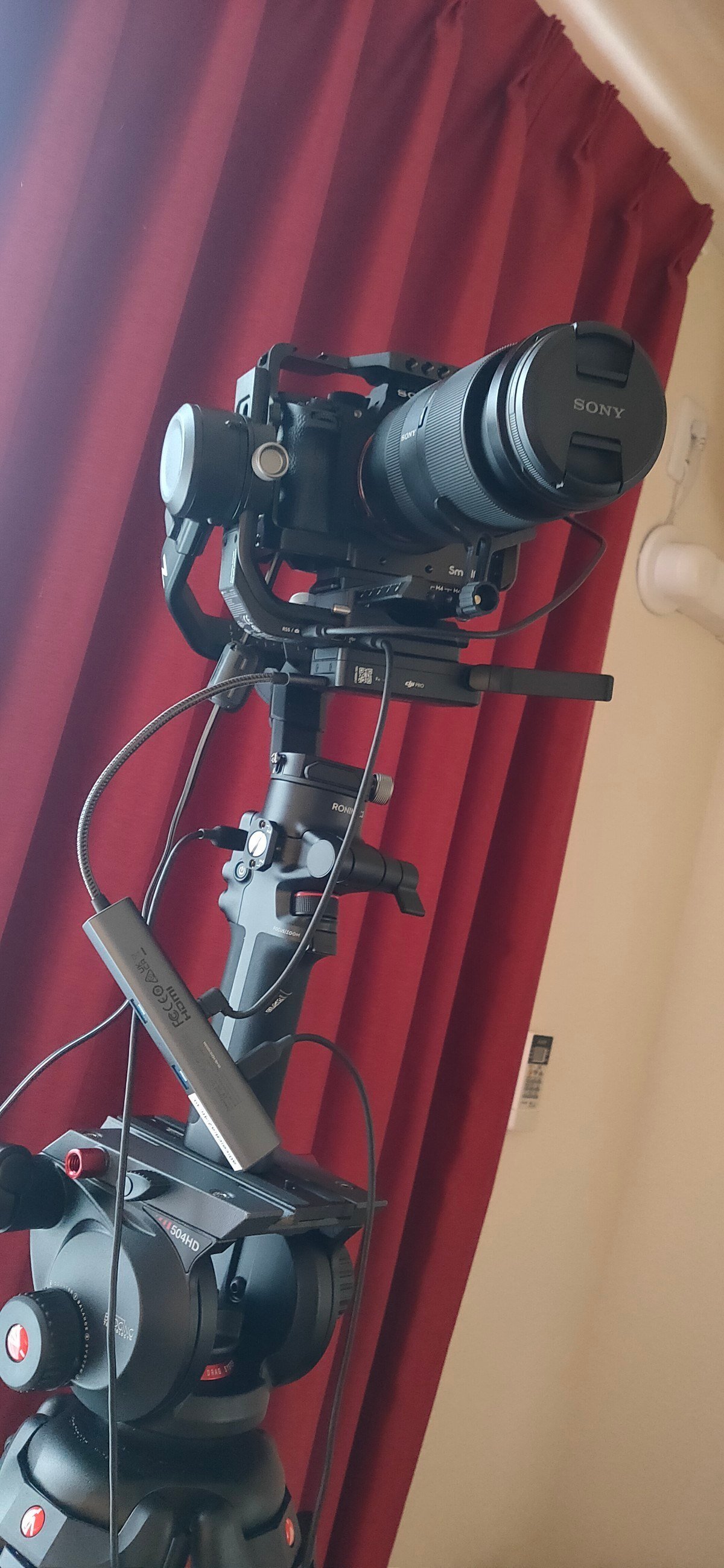 遂に発見！】 DJI Ronin 映像トランスミッター RavenEye を RSC2 から