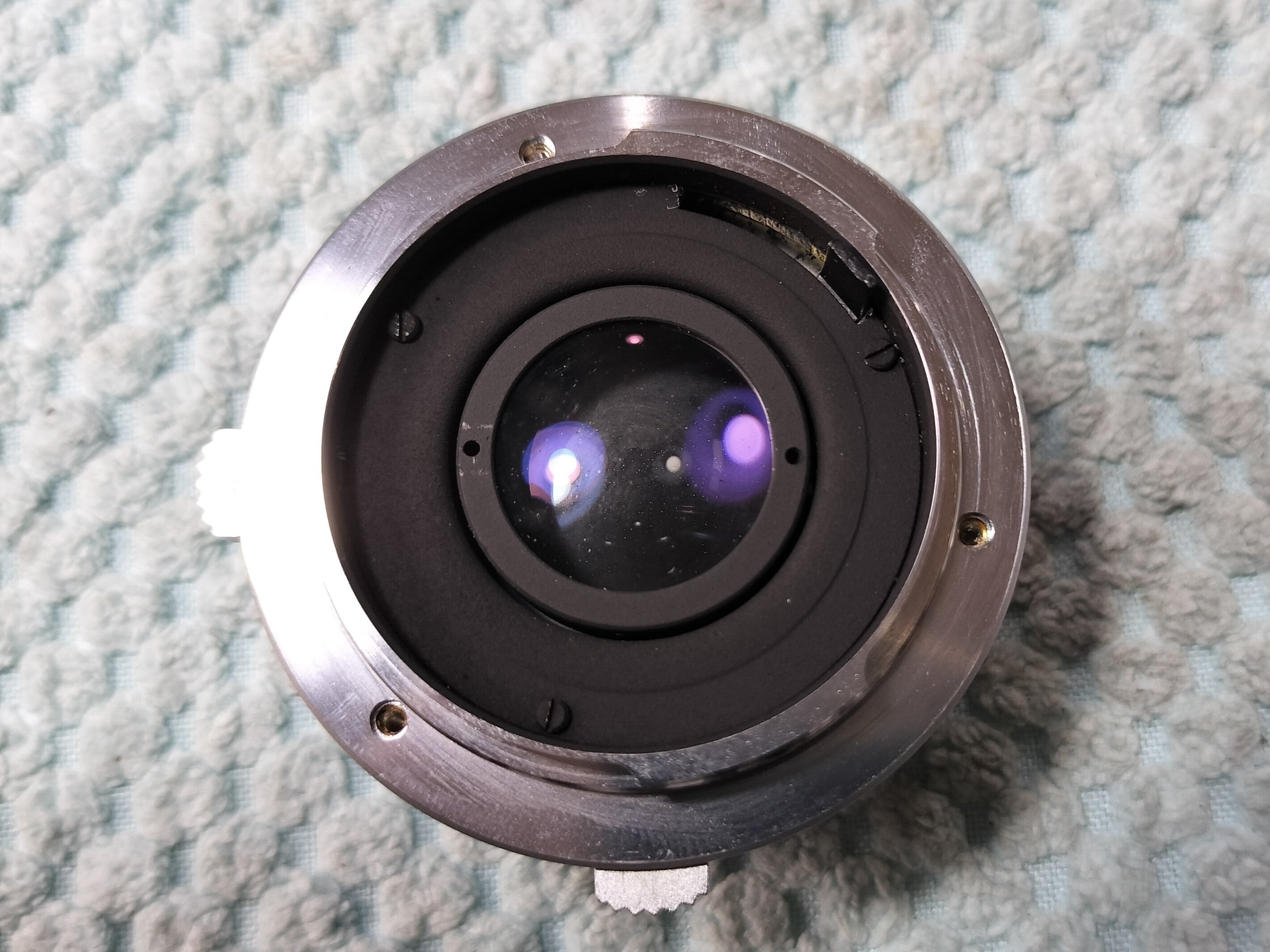 Olympus F.Zuiko 38mm F/1.8 ペンF用レンズの分解｜フィルムカメラ修理