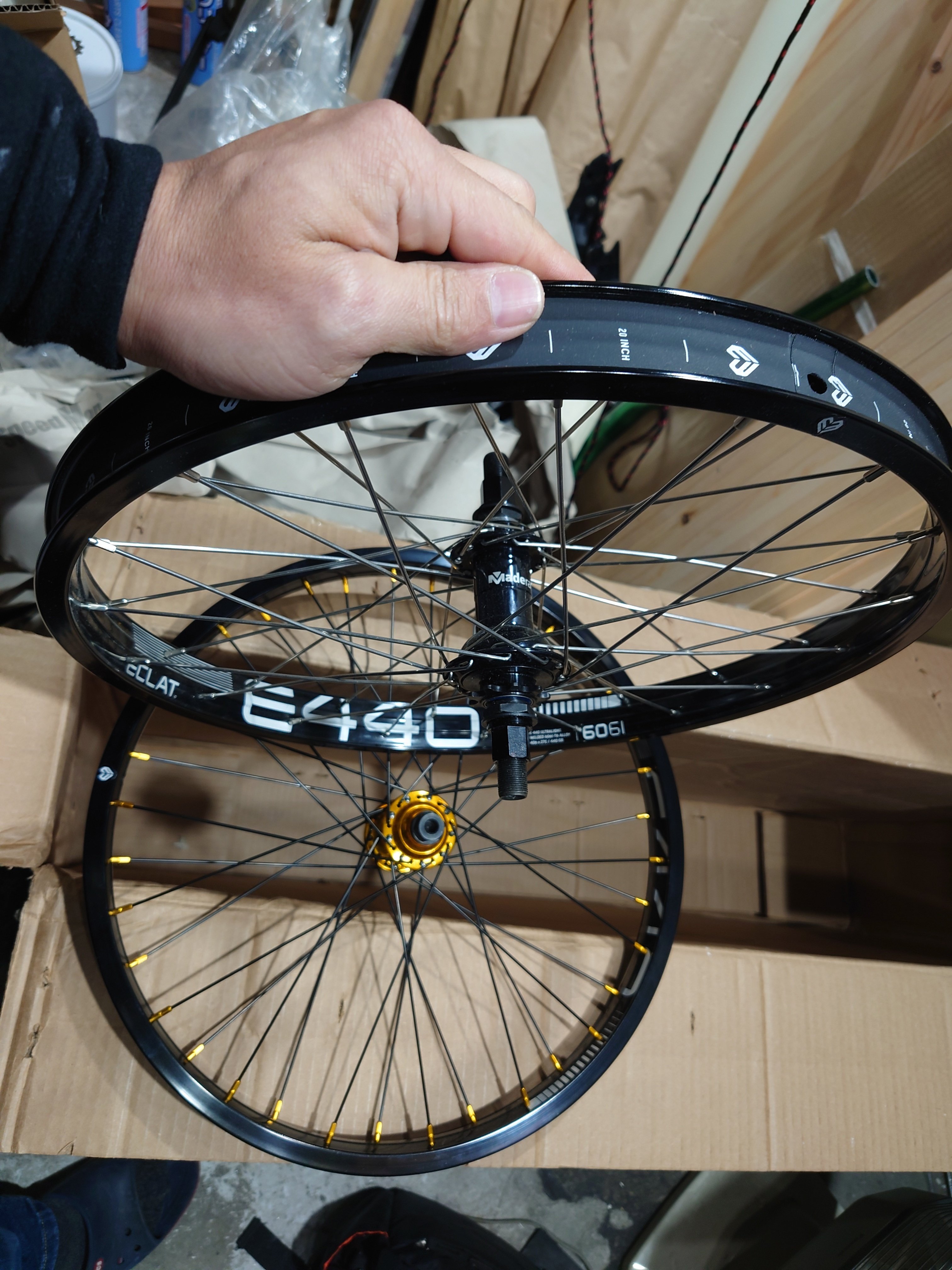 BMX FreeCoaster Wheel 完成。｜AngelicaNigo