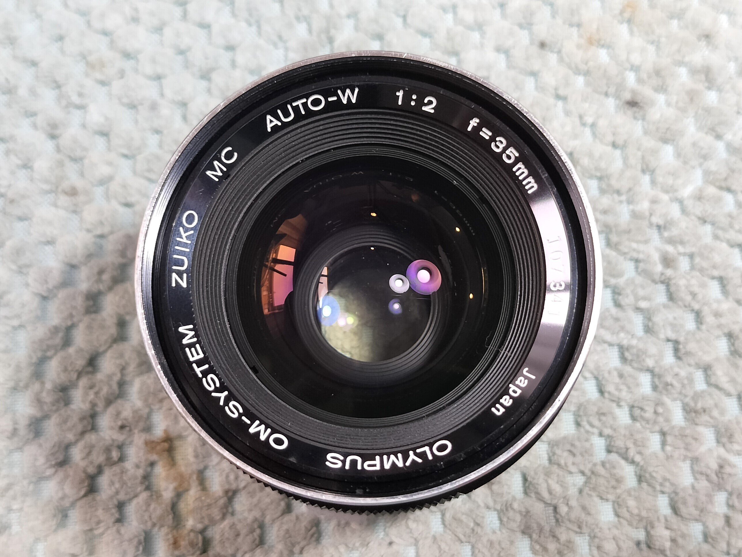 Olympus OM-SYSTEM 35mm F/2の分解｜フィルムカメラ修理のアクアカメラ