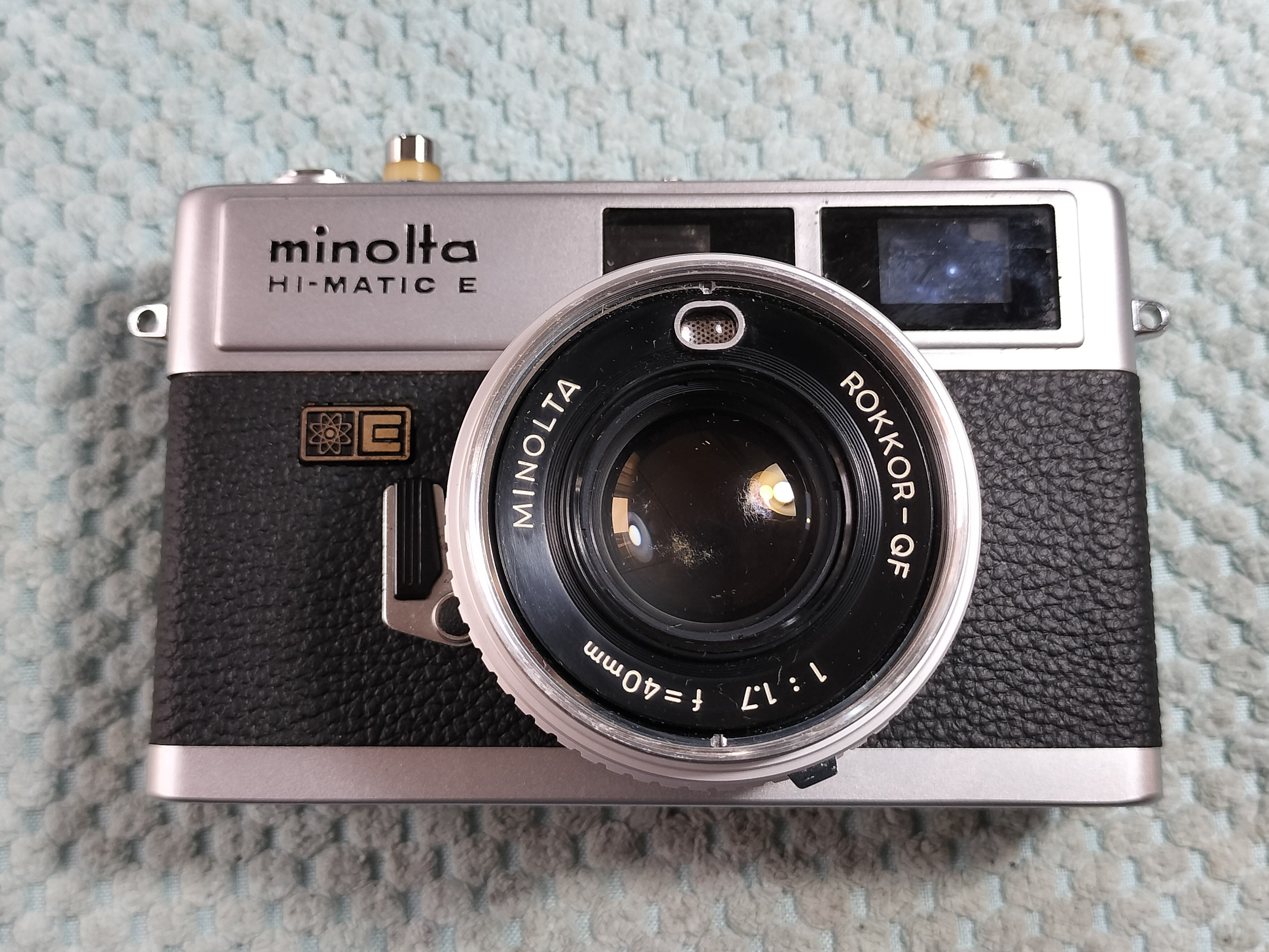 Minolta Hi-Matic Eの分解｜フィルムカメラ修理のアクアカメラ