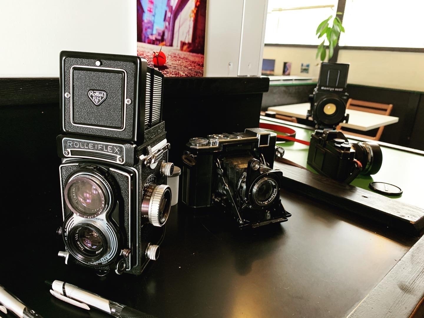 二眼レフカメラ Rollie Flex T｜歩きまわる写真館・ひらい