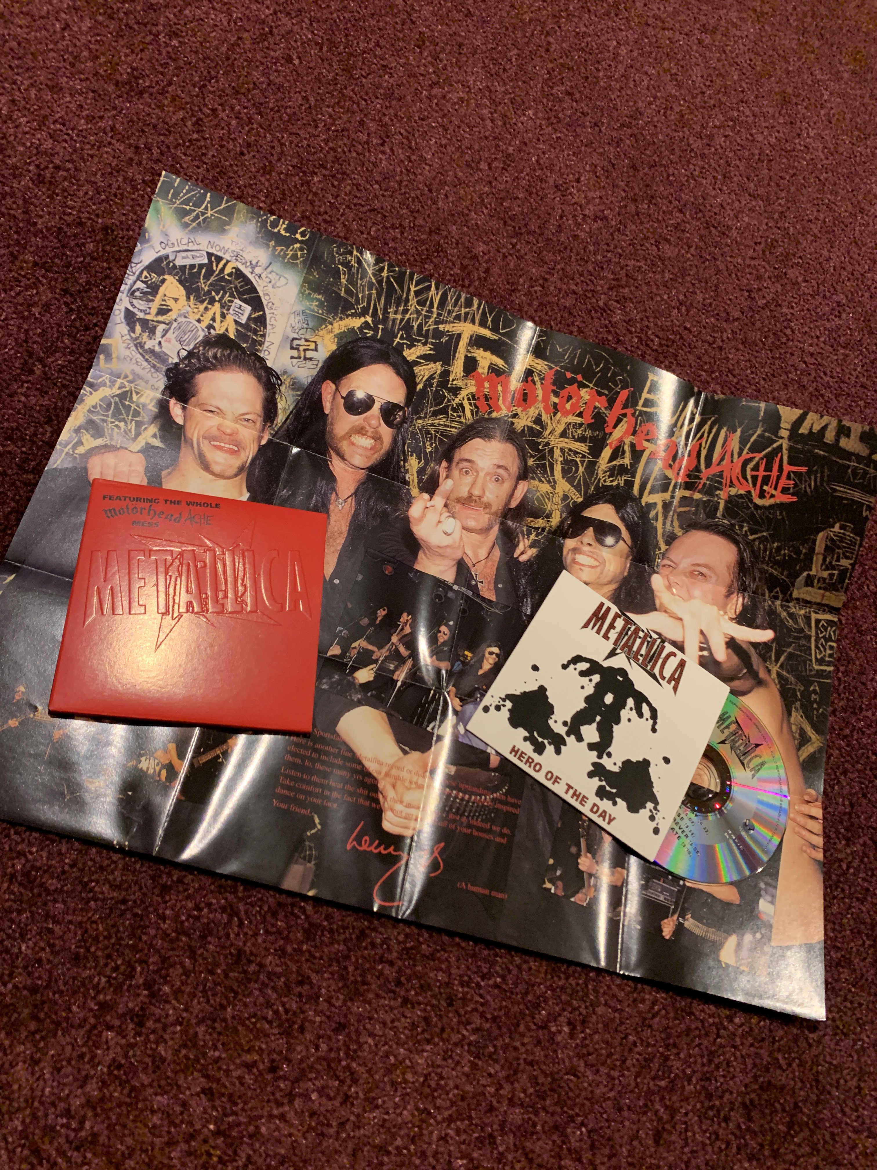 No.00075 Metallica – Hero Of The Day Vertigo METCY 13 578 579-2