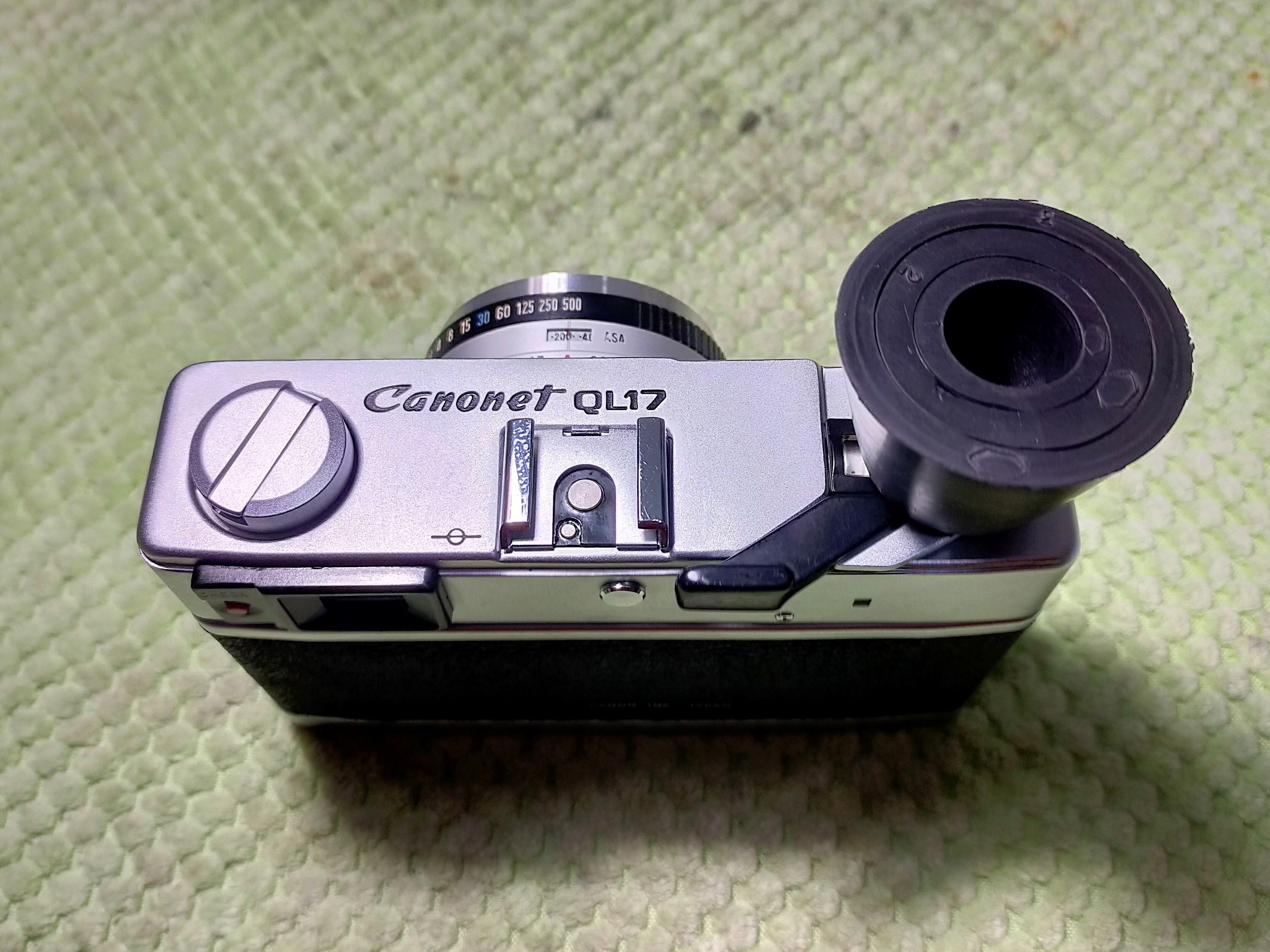 Canon New Canonet QL17の分解｜フィルムカメラ修理のアクアカメラ