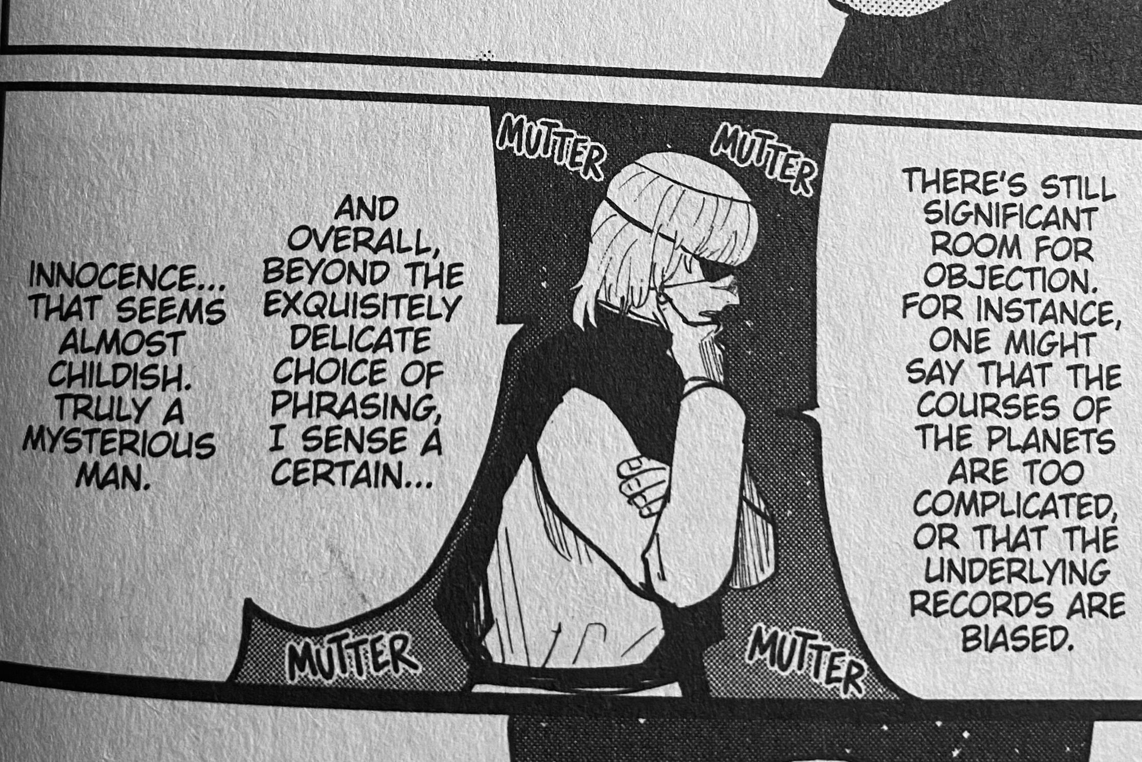 英語で漫画を読んでみる: チ。｜毛糸