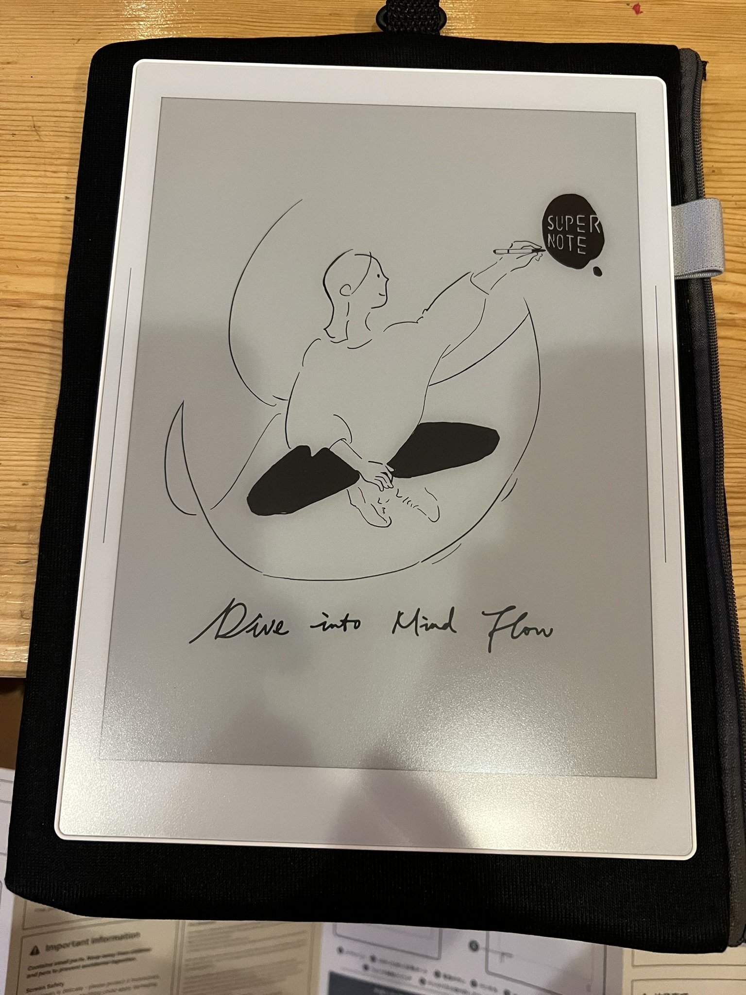 Supernote A5 X2 Manta やっと家に届きました。｜Maria.j