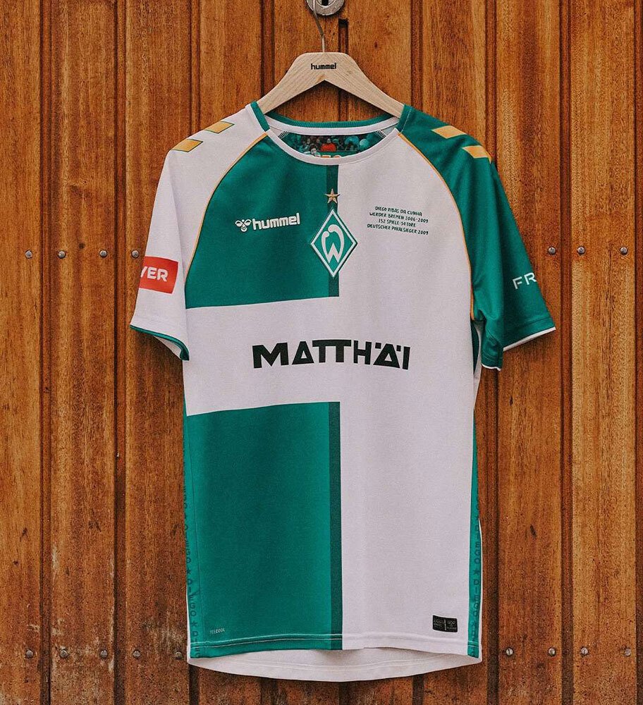 懐かしデザイン復活！ブレーメンがジエゴに捧げる「引退試合