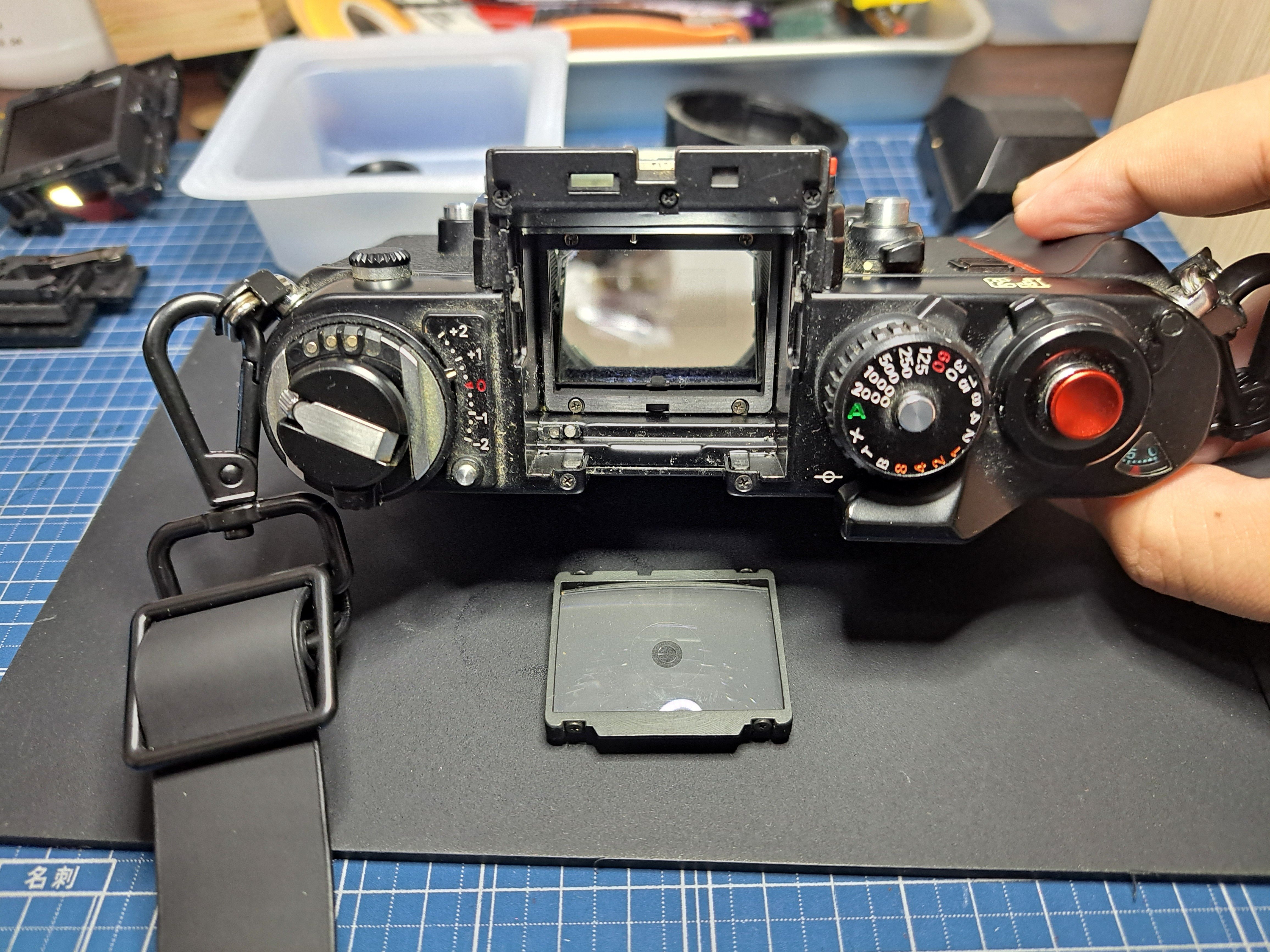 📷Nikon F3 光学系分解清掃｜GR宮前
