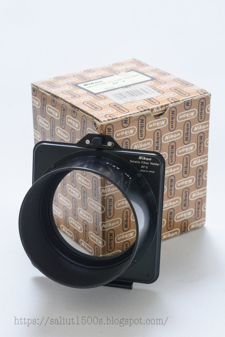レンズフードとゼラチンフィルターホルダーの話】直径72mmのニコン
