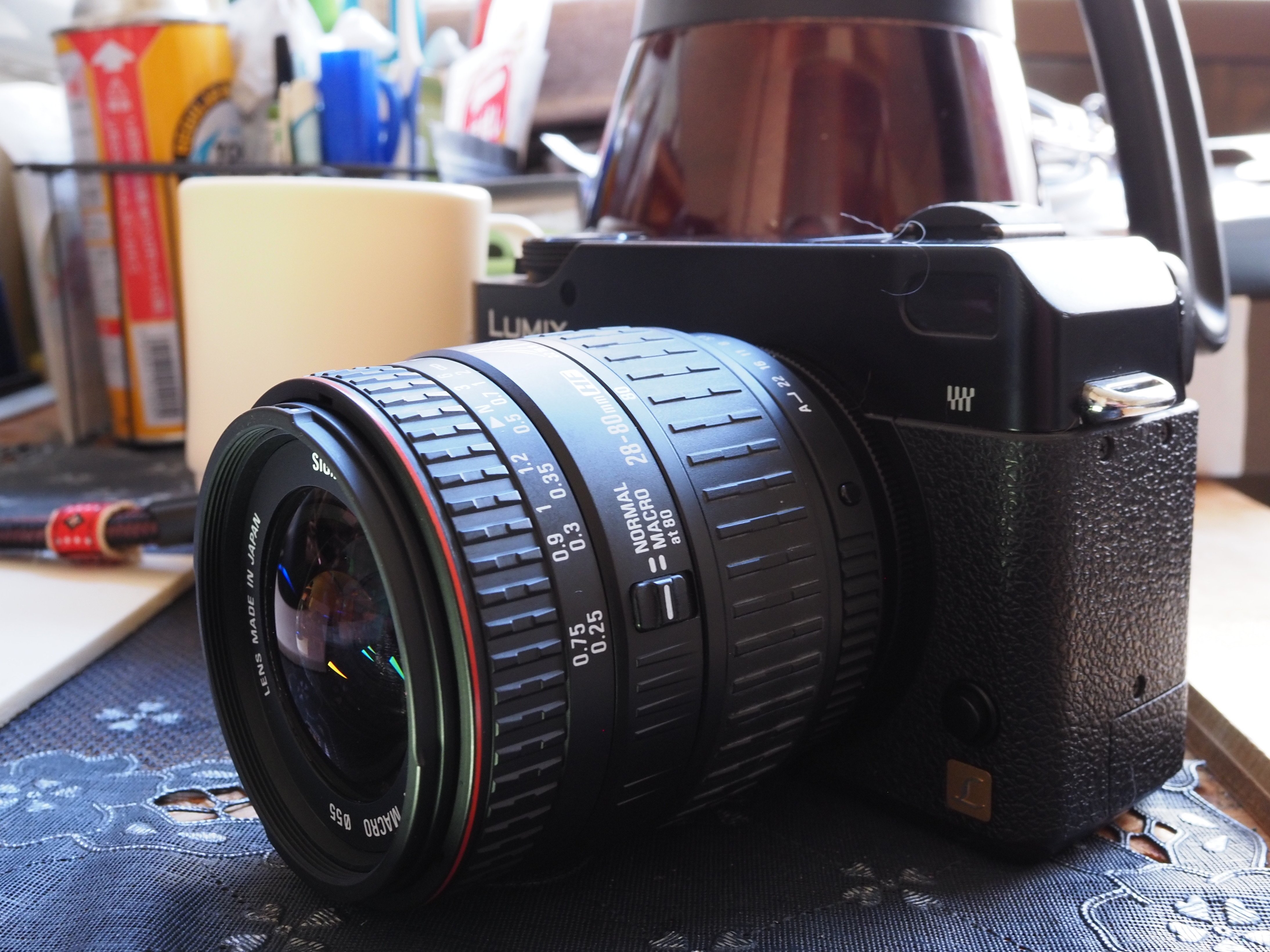 レンズ沼あれこれ：ルミックスL1とSIGMA ZOOM 28-80mm F3.5-5.6 HF