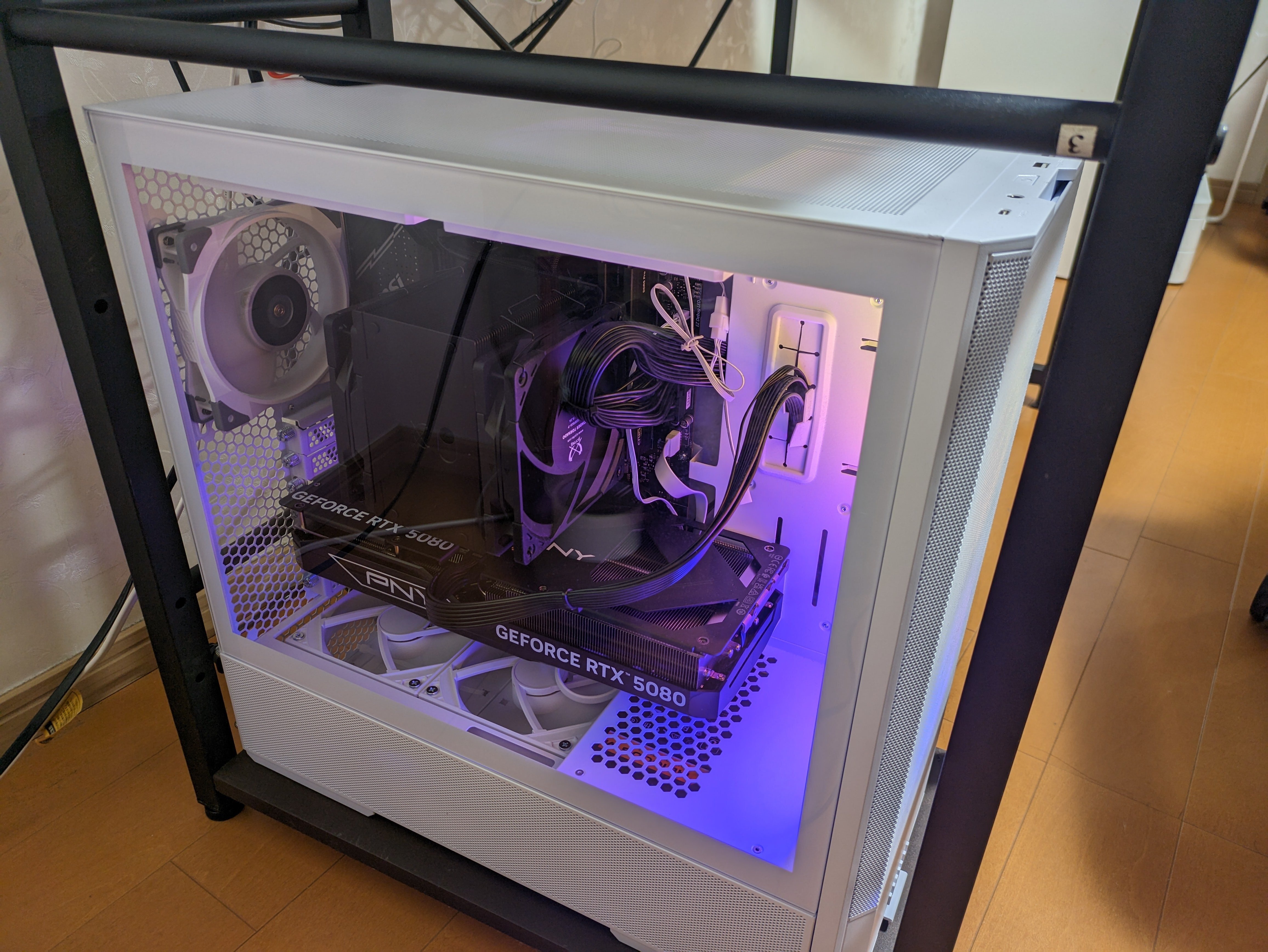 🧩 自作PC：Ryzen 7 9700X × RTX 5080 ｜Unicorn