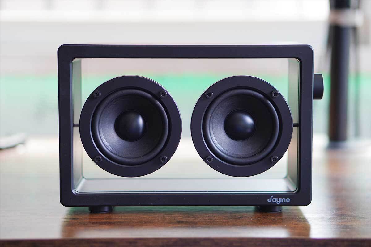 レビュー】JAYINEの透明スピーカーがおしゃれすぎる｜キャンペーン併用