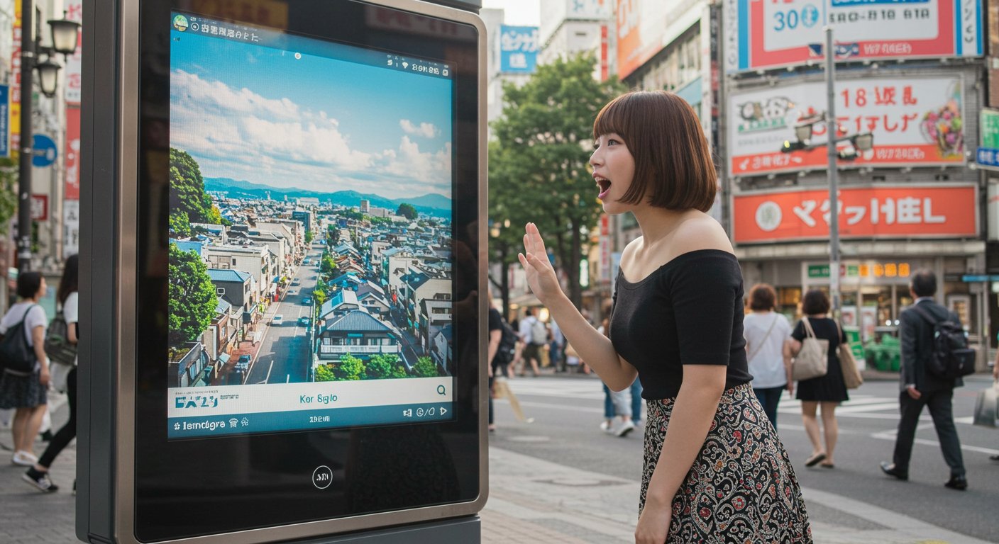サイネージを声で操作する時代へ｜唐川敬
