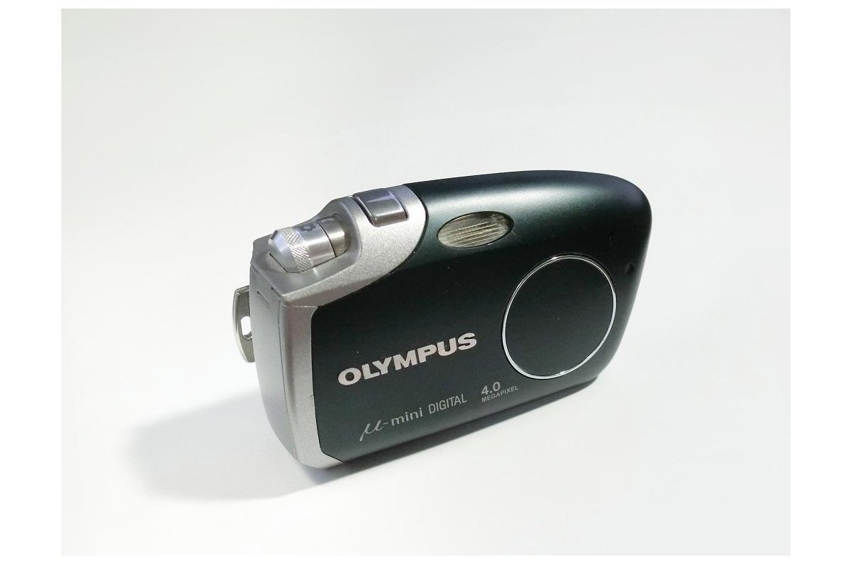OLYMPUS μ mini DIGITAL(ピクチャーカード128MB付) OLYMPUSの μ-mini