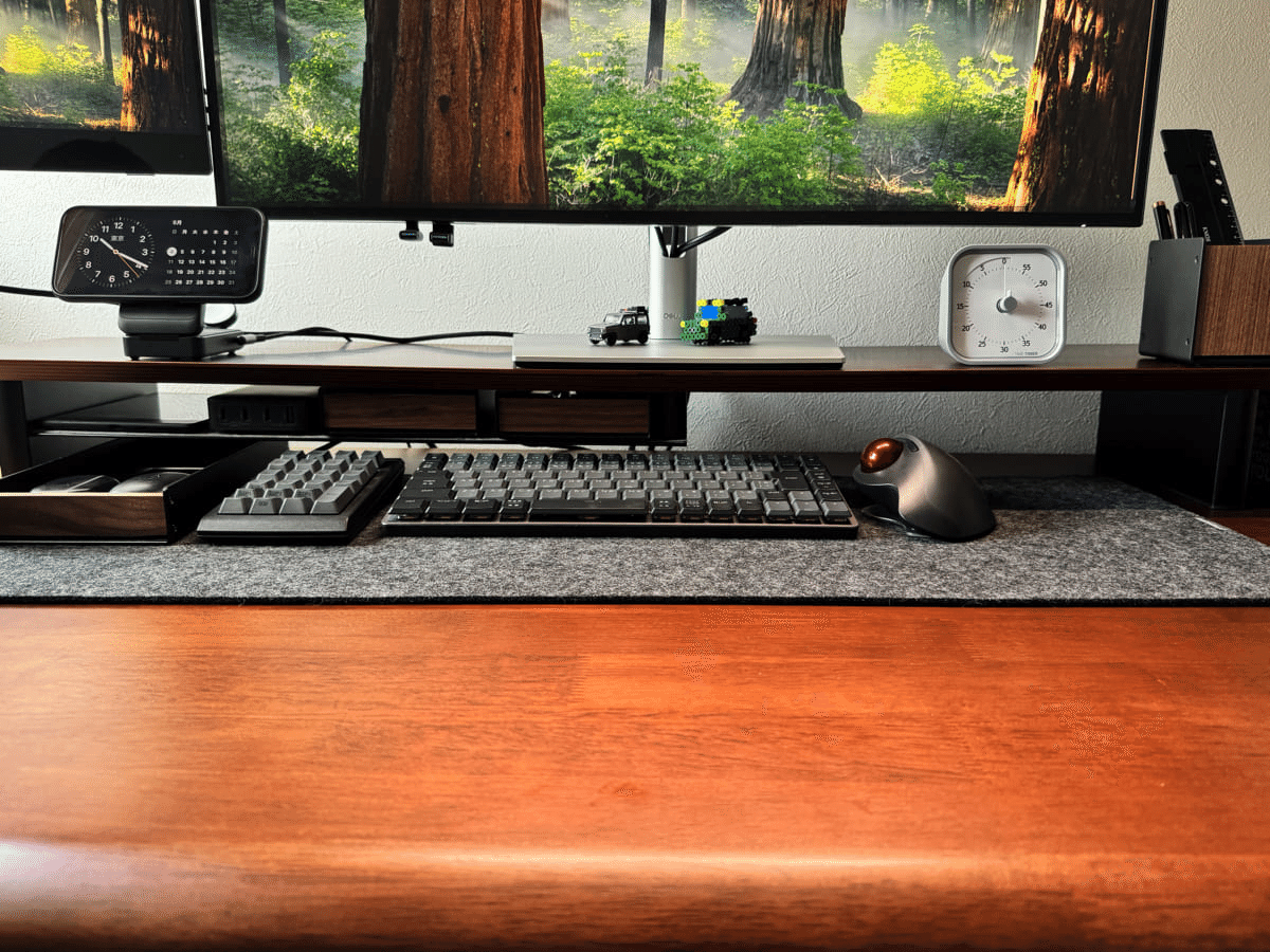 amesoba デスクシェルフ レビュー！卓上モニタースタンドで整う理想の