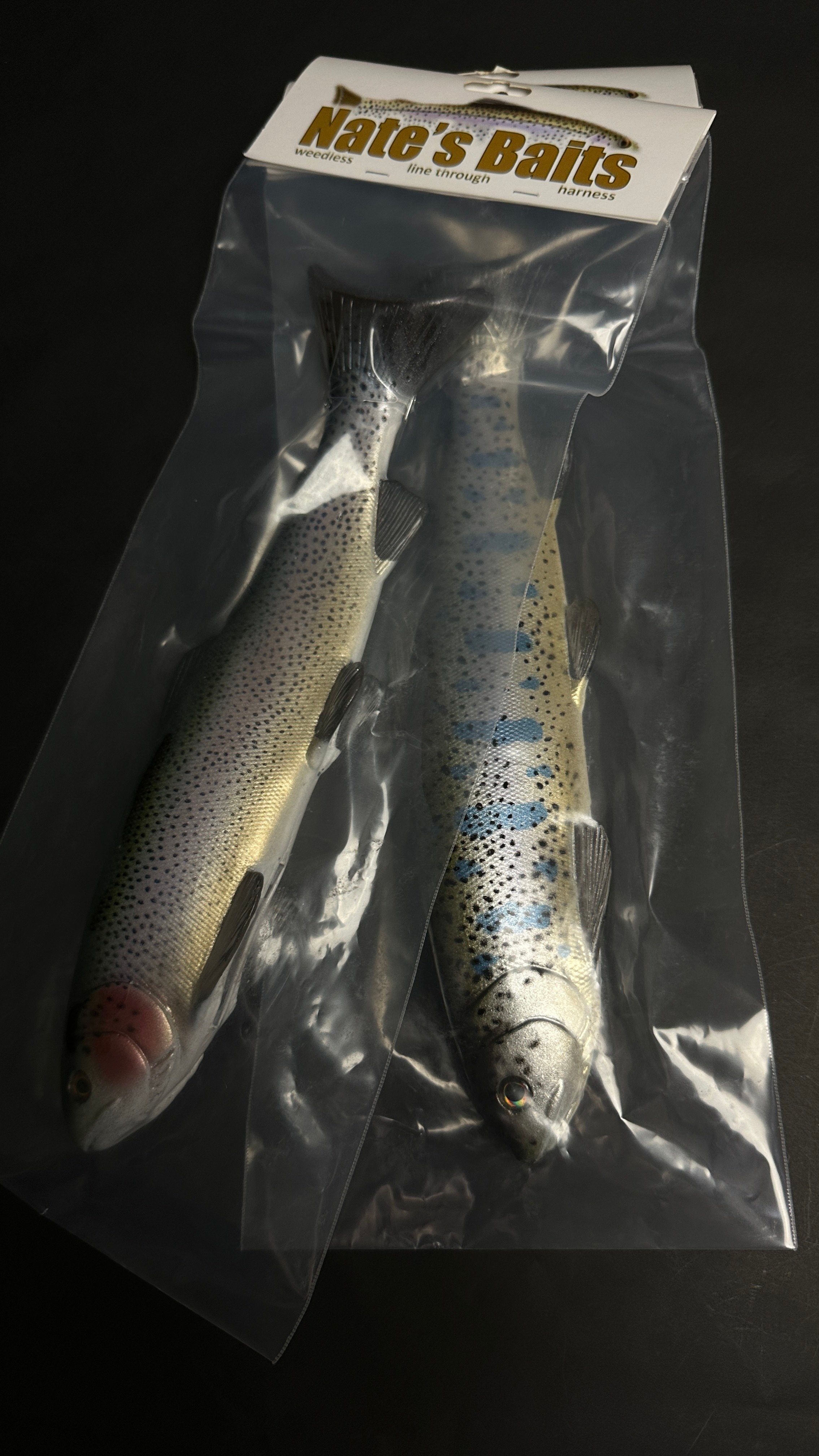 入荷速報】Nate's Baits「12インチ Line Through Trout」登場