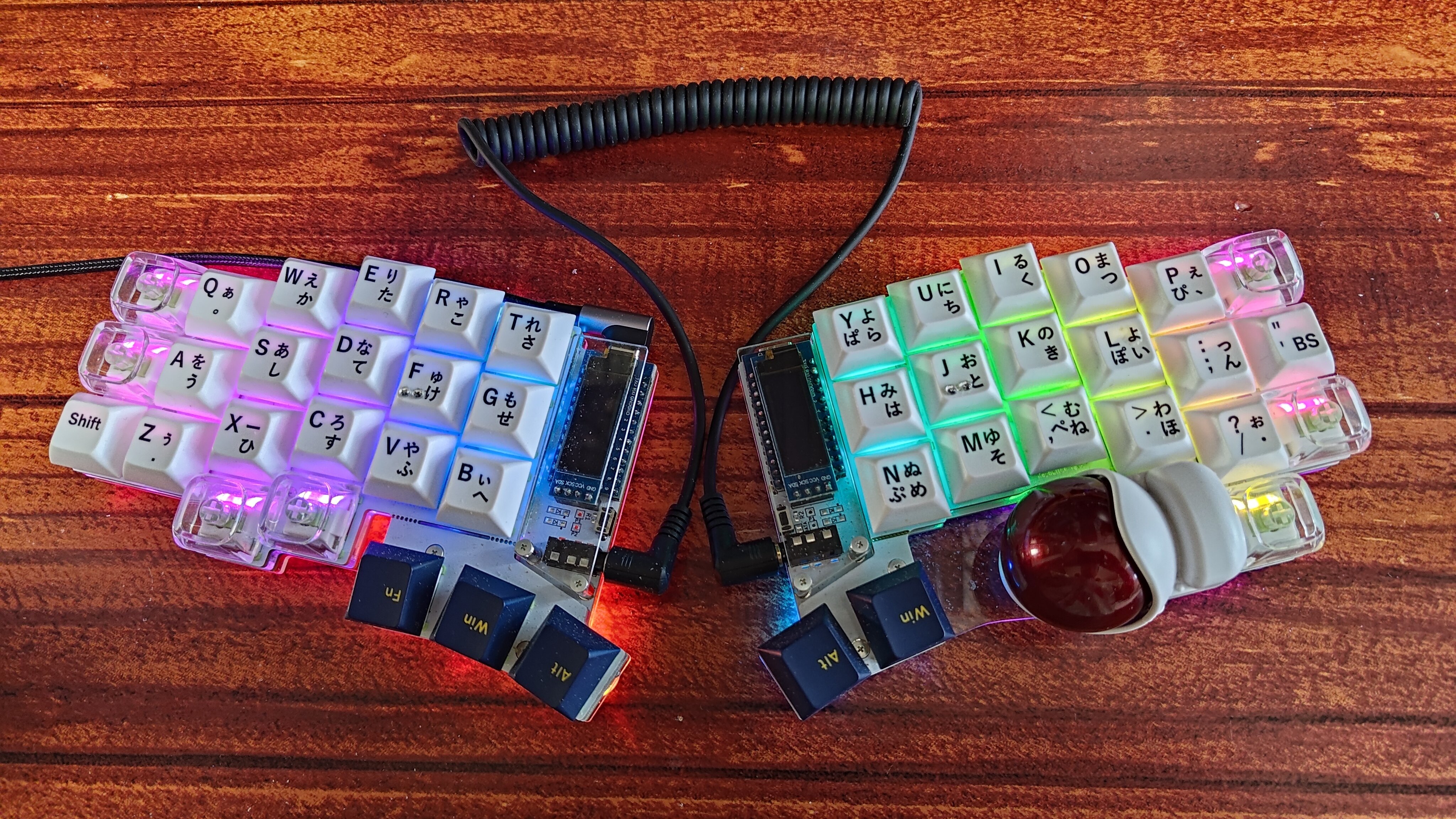 keyball44で親指シフト（組立編）｜hecci