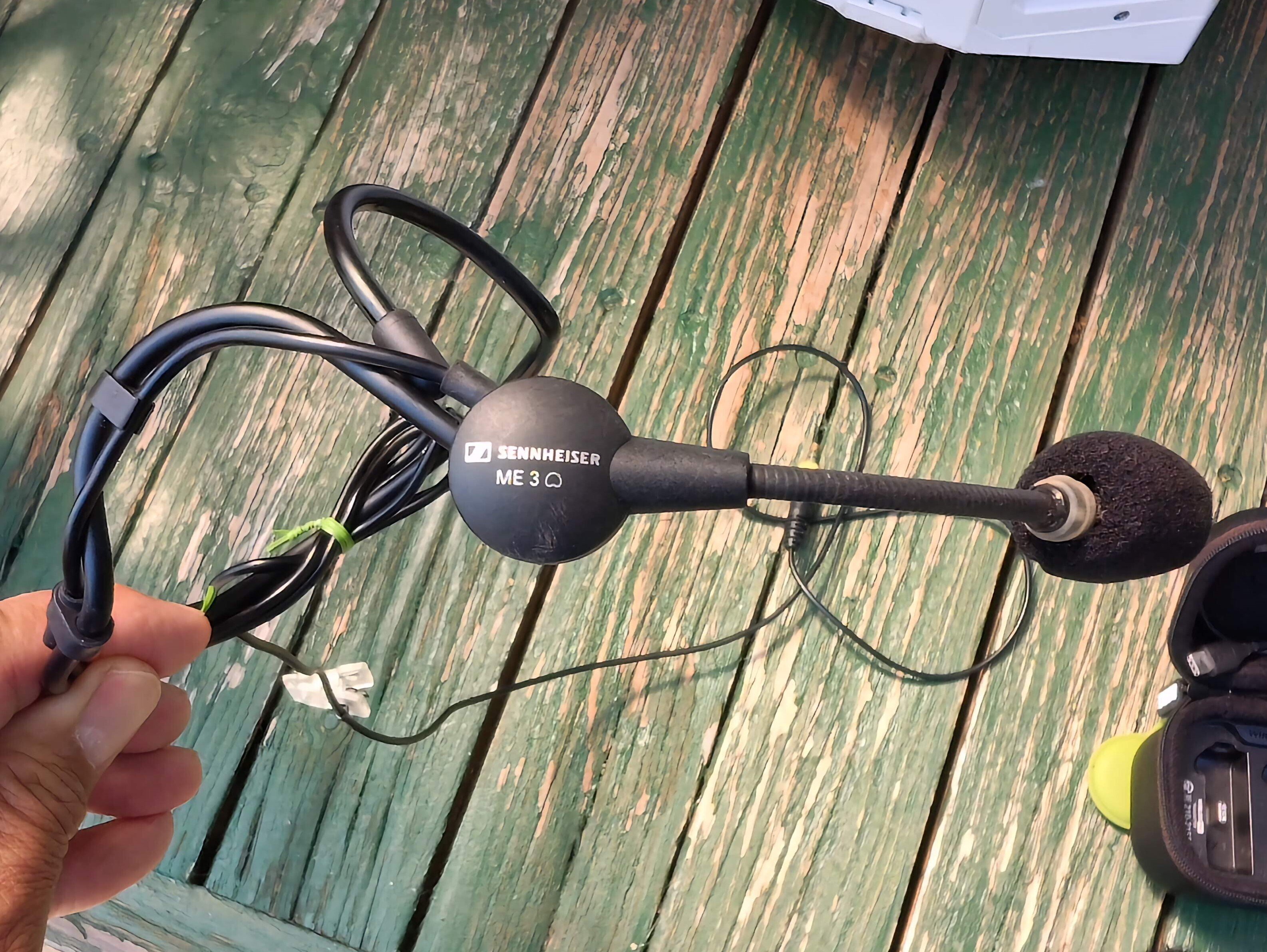 使用しているマイクの紹介（Sennheiser ME3）｜大道芸人オマールえび