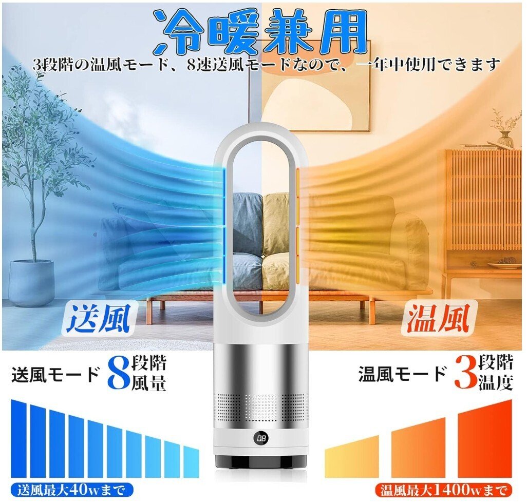 おすすめ羽なし扇風機「FUXNGZI タワーファン」徹底レビュー！1台4役で