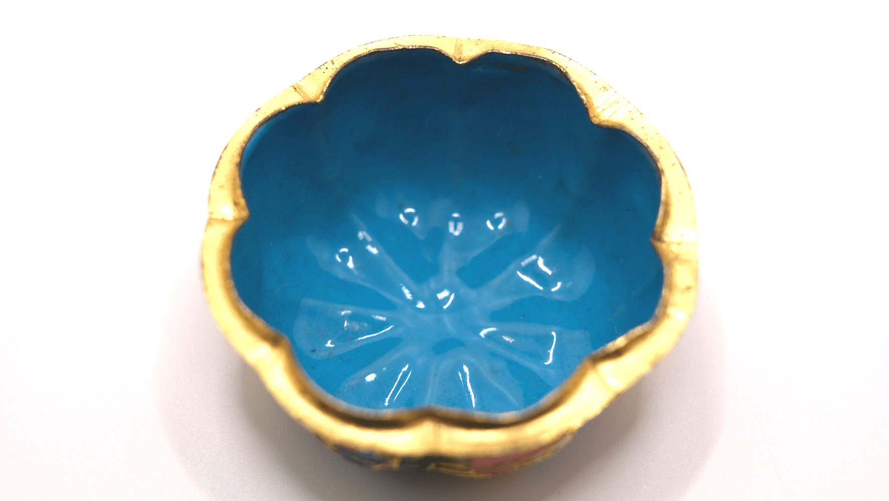 りんごモノ 中国七宝焼の小物入れ｜せおぶんぐ